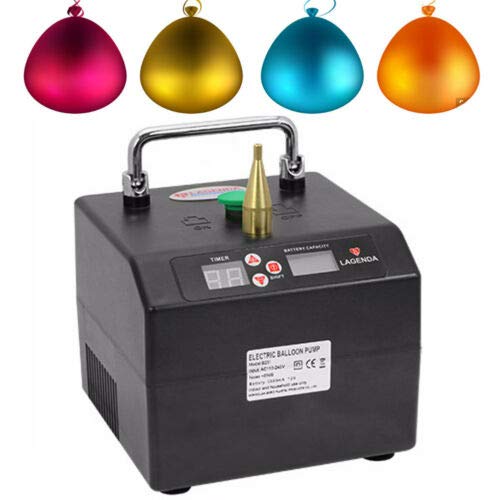 Lagenda B231 Inflador de aire eléctrico Singel Boquilla Temporizador digital Inflador de globo eléctrico