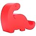 Plinrise Update New Dinosaur Shape Cute Cell Phone Mounts Candy Color Creative Ipad Set Material of Silica Ge, Size:2.8