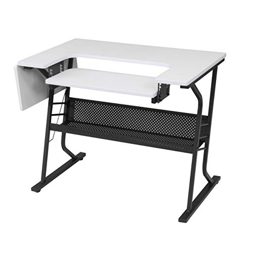 Studio Designs Eclipse Sewing Machine Table White