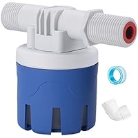 1/2" Auto Float Valve Automatic Top Off Water Level Control Float Valve for Water Tank,Water Tower,Aquarium Tank,Aquaculture,