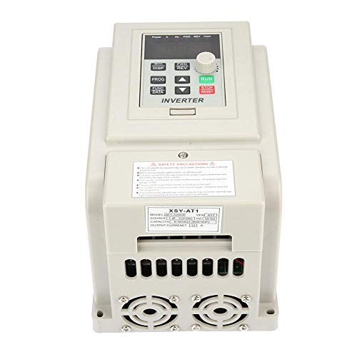 Adjustable-Frequency Drive, 220VAC Single-Phase Variable Frequency Drive VFD Speed Controller for 3-Phase 2.2kW AC Motor, Inverter Motor Drive