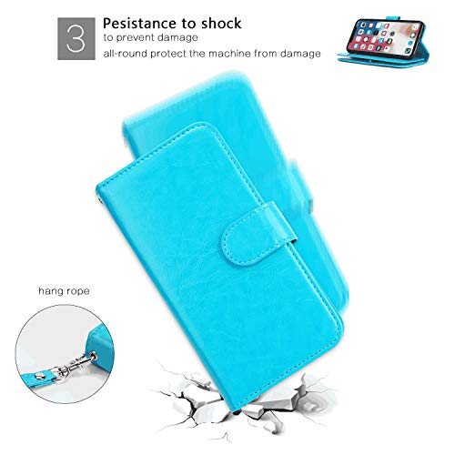iPhone 11 Flip Case, Cover for Leather Card Holders wallet Cover Extra-Shockproof Business Kickstand Flip Cover