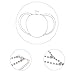 Simsly Waist Body Jewelry with Rhinestone Belly Button Chains for Women and Girls BD-17