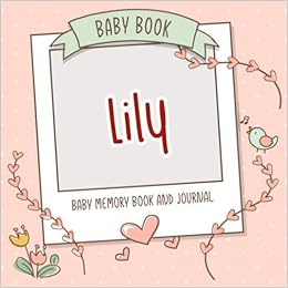 personalized baby memory books