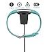 Fitbit Charge 2 Cable Charger, Midenso Extra Long wire 3.9ft/1.2m Replacement USB Charger Fast Charging Cable Cradle Dock Adapter for Fitbit Charge 2 Heart Rate Fitness Wristband Smart Watch, Black