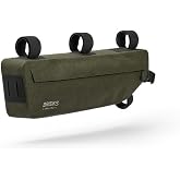 Brooks England Scape Frame Bag, Cycling and Gravel Bag, Mud Green, One Size | Brooks Scape Frame Bag - Waterproof, Durable Cycling Storage