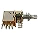 IKN 2pcs Push Pull Guitar Bass Switch Pots Tone B250k 18mm Shaft