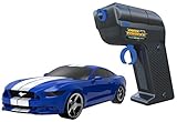 Max Traxxx R/C High Speed Remote Control 1:64 Scale Officially Licensed Ford Mustang - Channel C