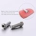 Pangda 300 Pieces Cable End Brake Cable Cap Cable Crimp Ends for Bike and Mountain Bicycle, Silver Color