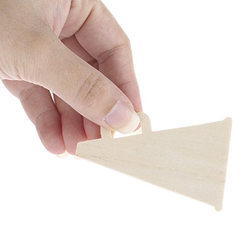 Factory Direct Craft Group of 24 Unfinished Wooden Megaphone Cutouts for Embellishing and Creating