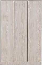 Seconique Malvern 3 Door Wardrobe Set Urban Snow, W 1150mm H 1800mm view 2