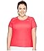 Nike Women's Plus Size Dry Miler Top (Racer Pink, 2X)