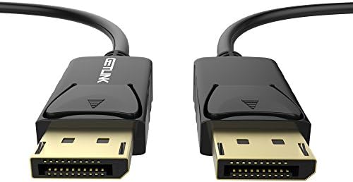 Getlink DisplayPort to DisplayPort Cable, 6FT Gold Plated DisplayPort to DisplayPort Cable(DP to DP Cable) 4K Resolution Ready - Black