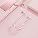 Picun Bluetooth Headphones Wireless Sport Earphones Lightweight Magnetic Earbuds Sweatproof In Ear Earphones with Built-in Mic Wireless Bluetooth Headphones for Running Gym Workout (Rose Gold)