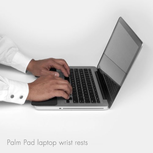 GRIFITI Palm Pads are Apple MacBook Wrist Rests and Notebook, Netbook, and Laptop Wrist Pads Made with Silicone to Easily Reposition and Remove while Travelling