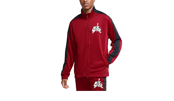 Nike Jordan Sudadera de hombre con cremallera completa Jumpman Classics  Tricot Roja, cód. CK6743-687 rojo/negro XXL: Amazon.es: Ropa