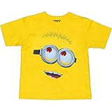 Despicable Me Minion Face Toddler T-Shirt-4T