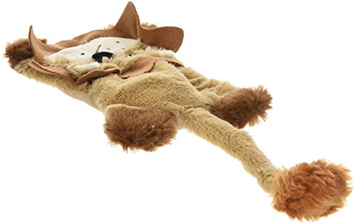 Ethical Skinneeez Flat Cats Assorted 12-Inch Stuffingless Dog Toy