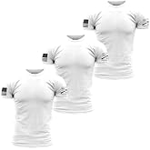 Grunt Style Basic Crew T-Shirt 3-Pack (XXX-Large, White)