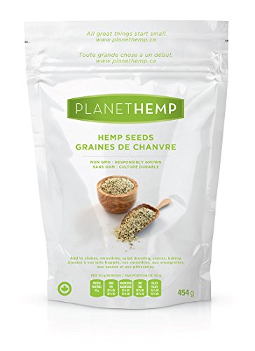 Planet hemp hulled hemp seeds - 454g