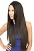 [Lace Front Wig] Human Hair Blend 4X4 XL Magic Lace U-Shape Lace Wig - MLUH98 (1B)