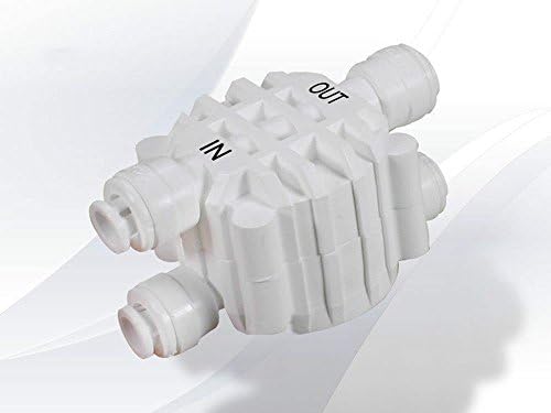 Plumbing & Fixtures Auto Shut Off Valve Quick Connect Fittings for RO Reverse Osmosis Water System