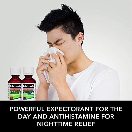Robitussin Adult Maximum Strength Cough, Chest Congestion & Sore Throat