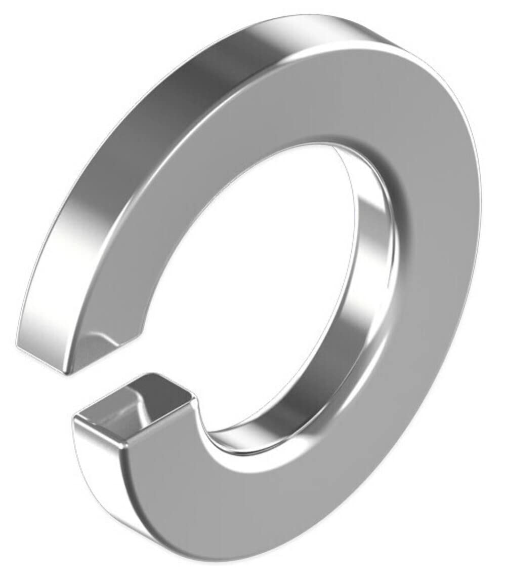 50 x M12 Rectangular Spring Split Lock Washer Square Coil Steel Zinc Plated DIN 127 HIGH Quality