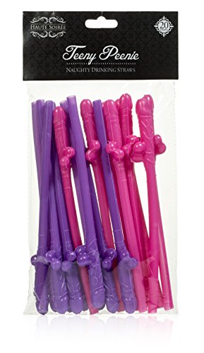 Teeny Peenie Bachelorette Party Sipping Straws- 20 Pack - Thumbnail 5