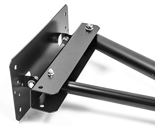 PHOCUS Wall Mount Boom Arm for Photography Studio Video Strobe Lights, Max Length 51 inches /130 cm, Horizontal and Vertical Rotatable