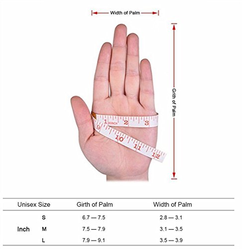 Touch Gloves Touch Screen Gloves Rock Climbing Winter Gloves ,Suitable For Men And Women Outdoors Sport running Gloves (Black, M) - Thumbnail 6