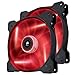 Corsair CO-9050034-WW Air Series SP 140 LED Red High Static Pressure Fan Cooling - twin pack