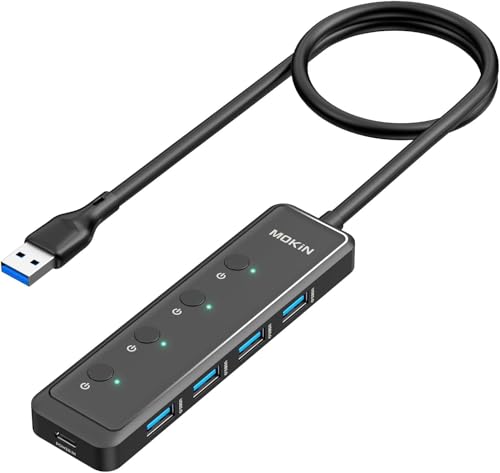 USB C to USB C Hub Dual Monitor Adapter