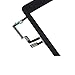 FeiyueTech for iPad Air 1st Gen Touch Screen Digitizer Replacement Model A1474/ A1475/A1476 Front Glass Assembly -Includes Home Button + Camera Holder+PreInstalled Adhesive with Tools kit (Black)