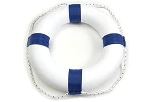 50cm ?19.7in? Diameter Swim Foam Ring Buoy Swimming Pool Safety Life Preserver W/Nylon Cover Kid Child Adult
