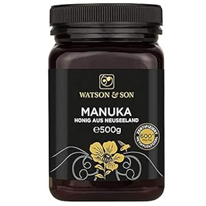 Watson & Son Manuka Honing MGO 600 + 500g | gecertificeerde premium kwaliteit uit Nieuw-Zeeland
