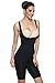 KHAYA Women's Shapewear Bodysuit Open Bust Waist Control Body Shaper Grey S