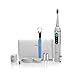 Jetpik - JP200 Travel - Electric Water Flosser with Toothbrush Attachment, Pulsating Flosser for Travel with Case, Charger, Tongue Cleaner, Flosser Tips, Rechargeable Flosser and Sonic Toothbrush