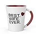 Valentines Gifts For Her - Anniversary Gifts For Her - Best Wife Ever - Valentines Day Mug - Gifts For Wife - Hand wash ONLY - Not dishwasher safe