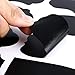 Chalkboard Labels & Markers - 104 Large Labels, 3 Erasable Chalk Pens (Pink, White, Blue) Premium Blackboard Stickers for Storage Bins, Mason Jars, Pantry
