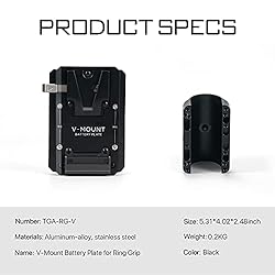 Tilta V-Mount Battery Plate for Ring Grip | Basic