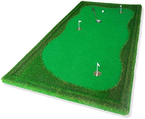 ゴルフパッティングマット 屋内ゴルフパッティンググリーンゴルフプラクティストレーニングエイドゲームと在宅オフィスの屋外使用 屋外ゴルフトレーニングマット 色 緑 Size 1x300cm Stnt Ru