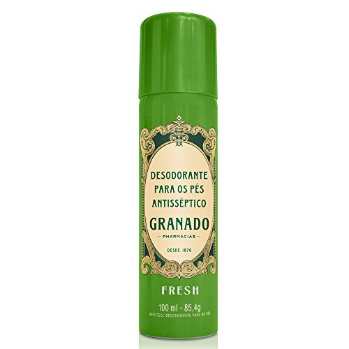 Linha Antisseptica Granado – Desodorante Para os Pes Aerosol Fresh 100 ML – (Granado Antiseptic Collection – Foot Deodorant Spray Fresh 3.4 Fl Oz)
