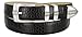 Brandon Italian Calfskin Leather Designer Dress Golf Belt for Men 30mm Wide