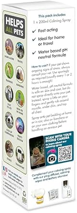 Pet Remedy Calming Spray 200 ml Brand New Natural Stress Relief for Pets view 3
