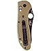 Benchmade Griptilian 550HG Knife, Sheepsfoot Blade, Plain Edge, Coated Finish, Sand Handle