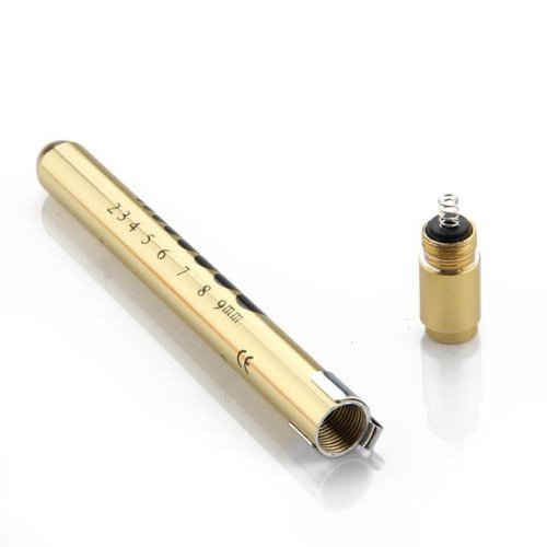 Flashlight TOOGOO(R) Gold LED Flashlight Penlight pen flashlight