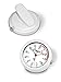 Dakota Nurse Clip Watch - White