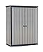 Keter High Store 4.5 x 2.5 Vertical Outdoor Resin Storage Shed, Grey primary