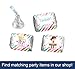 Gymnastics party stickers - 20 ct 3x4
